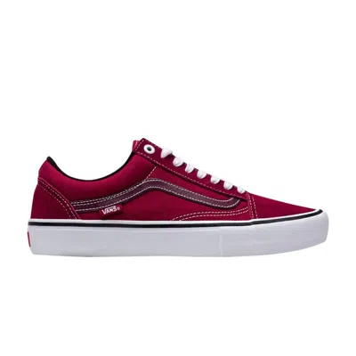 Pre-owned Vans Old Skool Pro 'rumba Red'