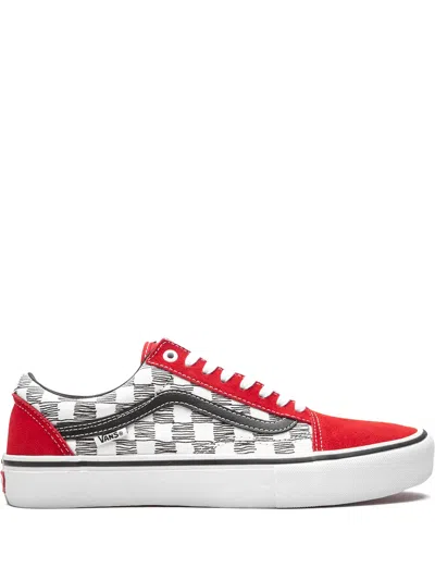 Vans Old Skool Pro Sneakers In Red