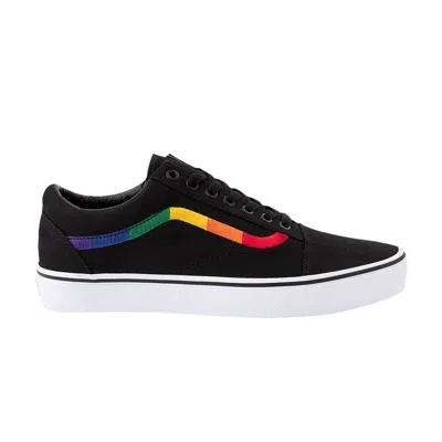 Pre-owned Vans Old Skool 'rainbow' In Black