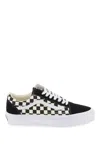 Vans Low Top Sneakers Contrast Stitching In Black