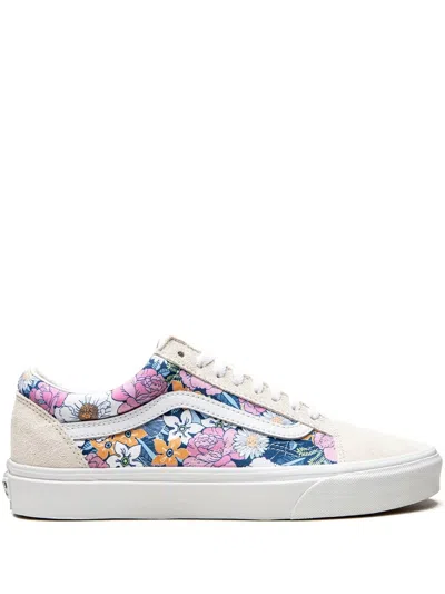 Vans Retro Floral Old Skool Sneakers In Neutrals