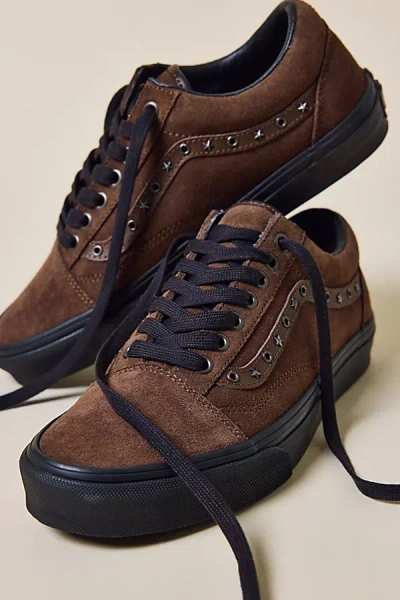 Vans Old Skool Rivet Sneaker In Metal Brown At Urban Outfitters In Multi