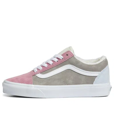 VANS VANS OLD SKOOL SHERPA 'GRAY PINK'