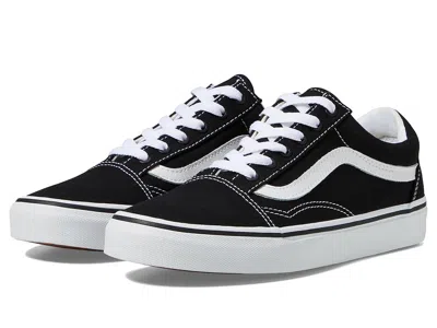 Vans Old Skool Shoes (canvas) Black/true White :