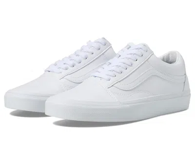 Vans Old Skool Shoes (classic Tumble) True White :