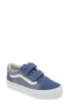 Vans Kids'  Old Skool Sneaker In Canvas True Navy/true White