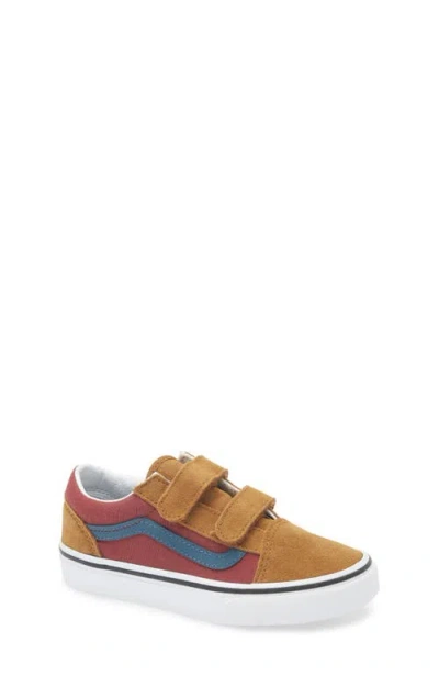 Vans Kids'  Old Skool Sneaker In Color Block Multi/true White