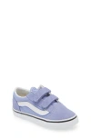 Vans Kids'  Old Skool Sneaker In Pale Iris/true White