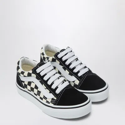 Vans Old Skool Sneaker White/black With Check Pattern