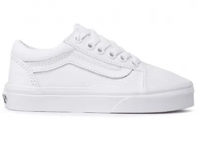 Pre-owned Vans Old Skool Sneakers In True White