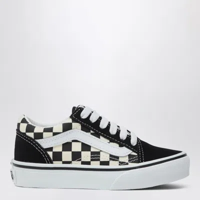 Vans Old Skool Sneakers With Checker Pattern In Multi