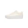 Vans Old Skool Stackform Marshmallow Women's Low Shoe In Marshmallow