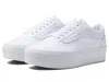 Vans Old Skool Stackform Shoes True White : In White