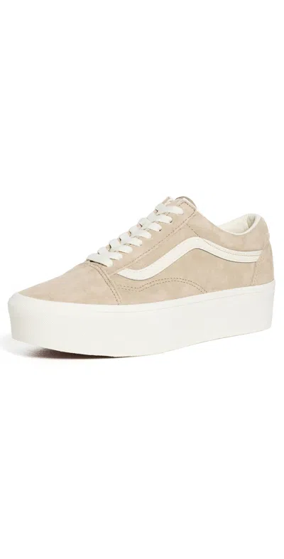 Vans Old Skool Stackform Sneakers Pig Suede Incense In Multi
