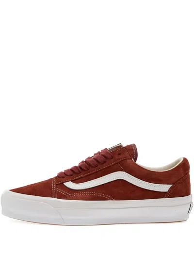 Vans Old Skool Suede Sneakers In Red