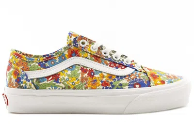 Pre-owned Vans Old Skool Tapered Liberty Floral Yellow Sneakers In Yellow Floral In Multi