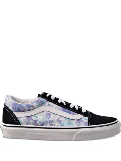 Vans Old Skool Tie-dye Sneakers In Purple
