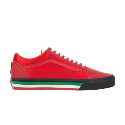 Pre-owned Vans Old Skool 'tko' In Red