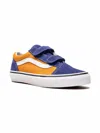 Vans Old Skool Touch-strap Sneakers In Orange