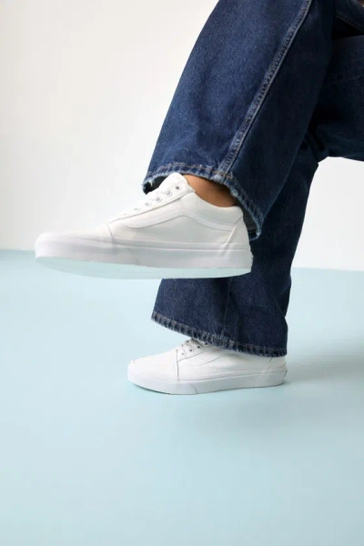 Vans Old Skool True White Lace-up Sneakers