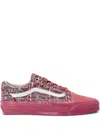 Vans Old Skool Tweed-pattern Sneakers In Pink