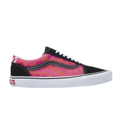 Pre-owned Vans Old Skool Twist 'warp Checker' In Black