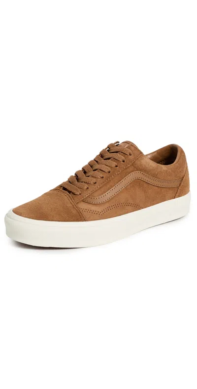 Vans Old Skool Unisex Sneakers Pig Suede Chipmunk In Brown