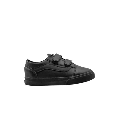 Pre-owned Vans Old Skool V Toddler 'classic Tumble - Black Mono' | Infant Size 8