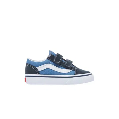 Pre-owned Vans Old Skool V Toddler 'navy' | Blue | Infant Size 5