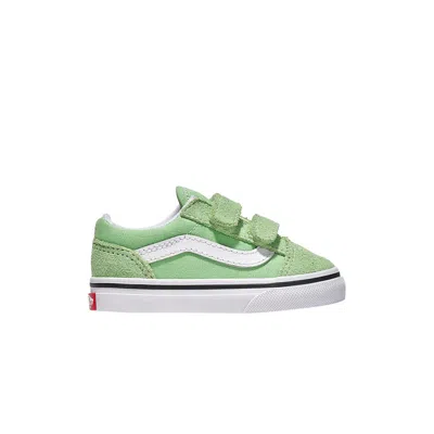 Pre-owned Vans Old Skool V Toddler 'pistachio Green' | Infant Size 4