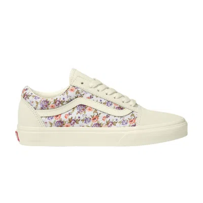 Pre-owned Vans Old Skool 'vintage Floral' In White