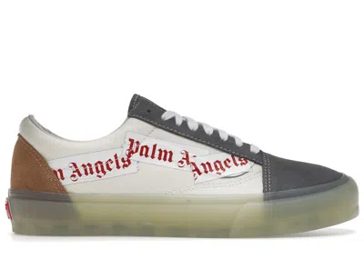 Pre-owned Vans Old Skool Vlt Lx Palm Angels Sneakers In Pewter/chipmunk