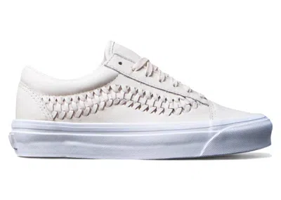Pre-owned Vans Old Skool Weave Dx Leather (women's) Sneakers In Delicacy