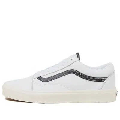 Vans Old Skool 'white Black Leather'