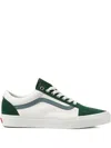 Vans Old Skool "white/green" Sneakers In Multi