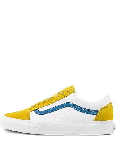 VANS OLD SKOOL "WHITE/YELLOW/BLUE" SNEAKERS