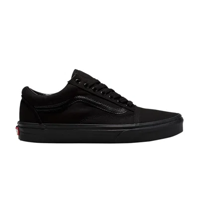 Pre-owned Vans Old Skool Wide 'canvas - Triple Black' | Men's Size 9