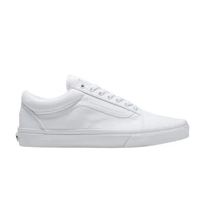 Pre-owned Vans Old Skool Wide 'canvas - True White' | Men's Size 10.5