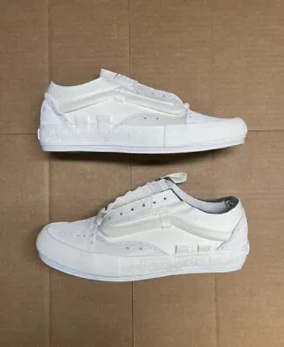 Pre-owned Vans Old Skool X End. X Mastermind Japan Marshmallow Vn0a45k12561 In White