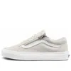 Vans Old Skool Zip Casual Low Tops Skateboarding Shoes Unisex White