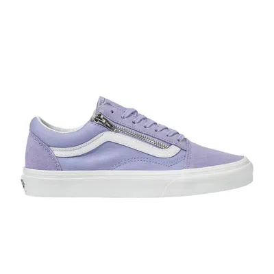 Pre-owned Vans Old Skool Zip 'twill - Languid Lavender' In Purple