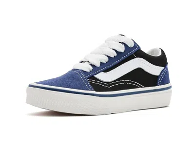 Vans Old Skooltm (little Kid) Kids Shoes Nineties Navy/black: 1.5 Little Kid M In Multi