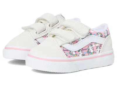 Vans Old Skooltm V (infant/toddler) Kid's Shoes Ballet Skaticorn Marshmallow/pink: 10 Toddler M In Multi
