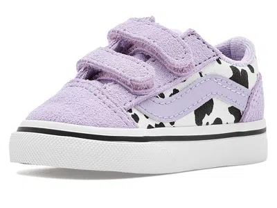 Vans Old Skooltm V (infant/toddler) Kid's Shoes Cow Soft Purple: 3 Infant M