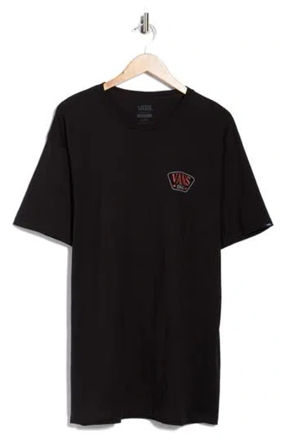 Vans On The Range Logo Graphic T-shirt In Black