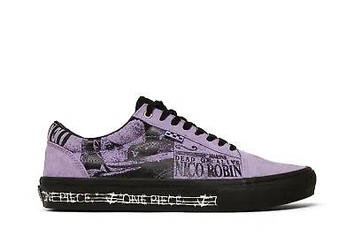 Pre-owned Vans One Piece X Skate Old Skool 'nico Robin' Vn0a5fcbprp