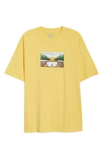 Vans Orchard Lane Graphic T-shirt In Orange