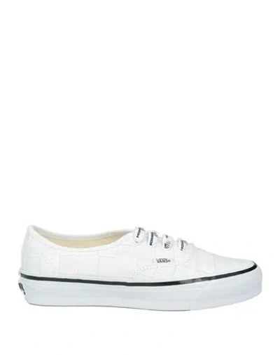 Vans Otw By  Woman Sneakers White Size 7.5 Textile Fibers