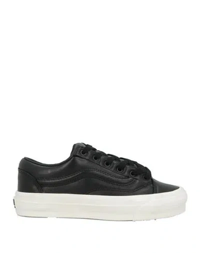 Vans Otw Collection Woman Sneakers Black Size 7.5 Leather