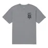 Vans Overstimulated Collage Graphic T-shirt 'grey Black Red' In Gray